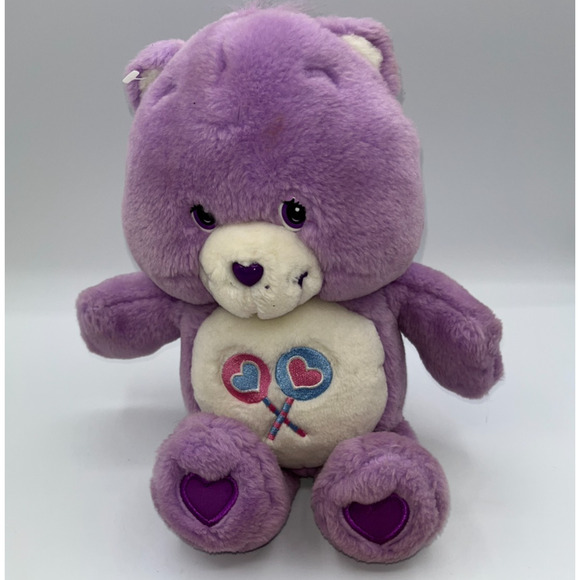 Share Bear Care Bears Play Along Plush Purple Lollipops Works! - Picture 12 of 16